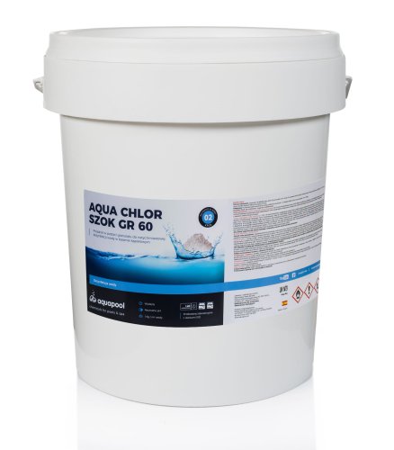 Chlor szok do basenu granulat 25 kg