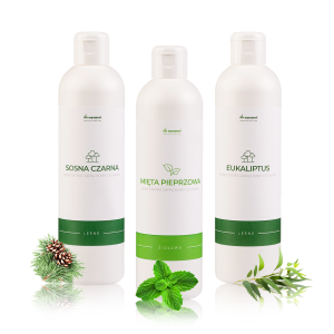 Olejek do sauny emulsje zapachowe  na drogi oddechowe ZESTAW  3 x 250 ml
