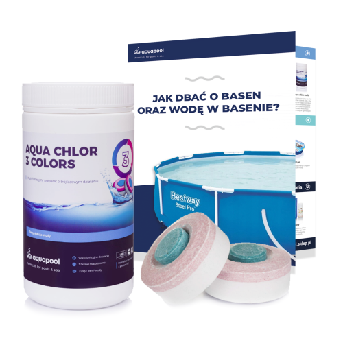 Chlor tabletki wielofunkcyjne 3 Colors 250g 1 kg