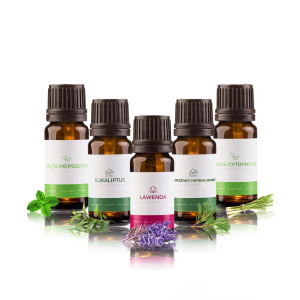 Olejki eteryczne zapachowe do sauny ZESTAW 5 x 10 ml nr.2  