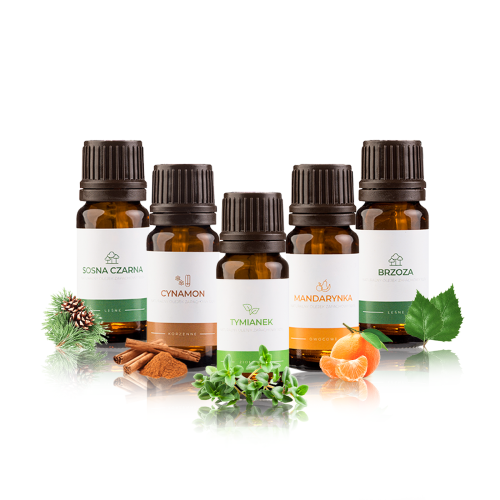 Zestaw olejków eterycznych do sauny nr.1 5 x 10 ml