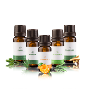 Olejki eteryczne zapachowe do sauny ZESTAW 5 x 10 ml nr.4