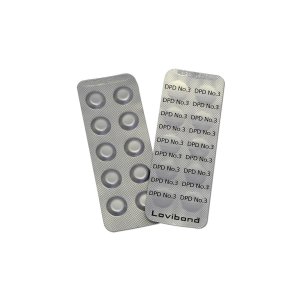 Tabletki do mierzenia poziomu chloru całkowitego DPD3 RAPID 10 szt.