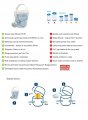 Innowacyjny filtr Silverloon do pompy basenowej mały wkład