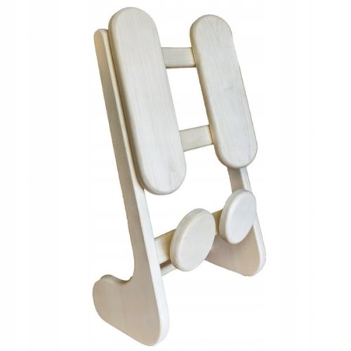 Ergonomiczne oparcie do sauny z drewna osikowego
