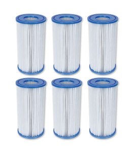 Filtr do pompy basenowej Bestway typ III 6 szt. 58012