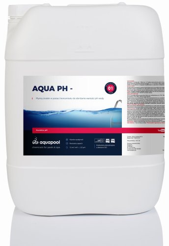 pH minus - do basenu w płynie 20 l