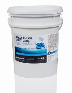 Chlor do basenu tabletki Blue 200g  niebieska woda 13 kg