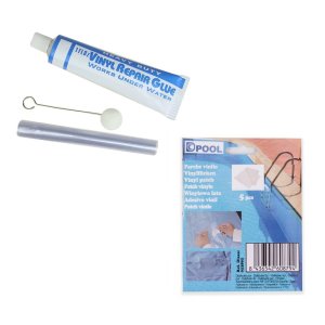 Zestaw naprawczy dwupak do basenu profesjonalne podwodne łatki do basenu