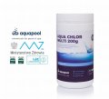 AQUAPOOL CHLOR DO BASENU TABLETKI 6w1 MULTI  200g 1 kg