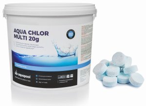 Chlor multifunkcyjny do basenu tabletki 20g 3 kg
